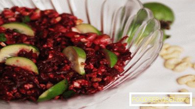 Exotischer Feijoa- und Rote-Bete-Salat