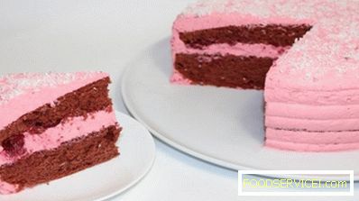 Magischer rosa Kuchen